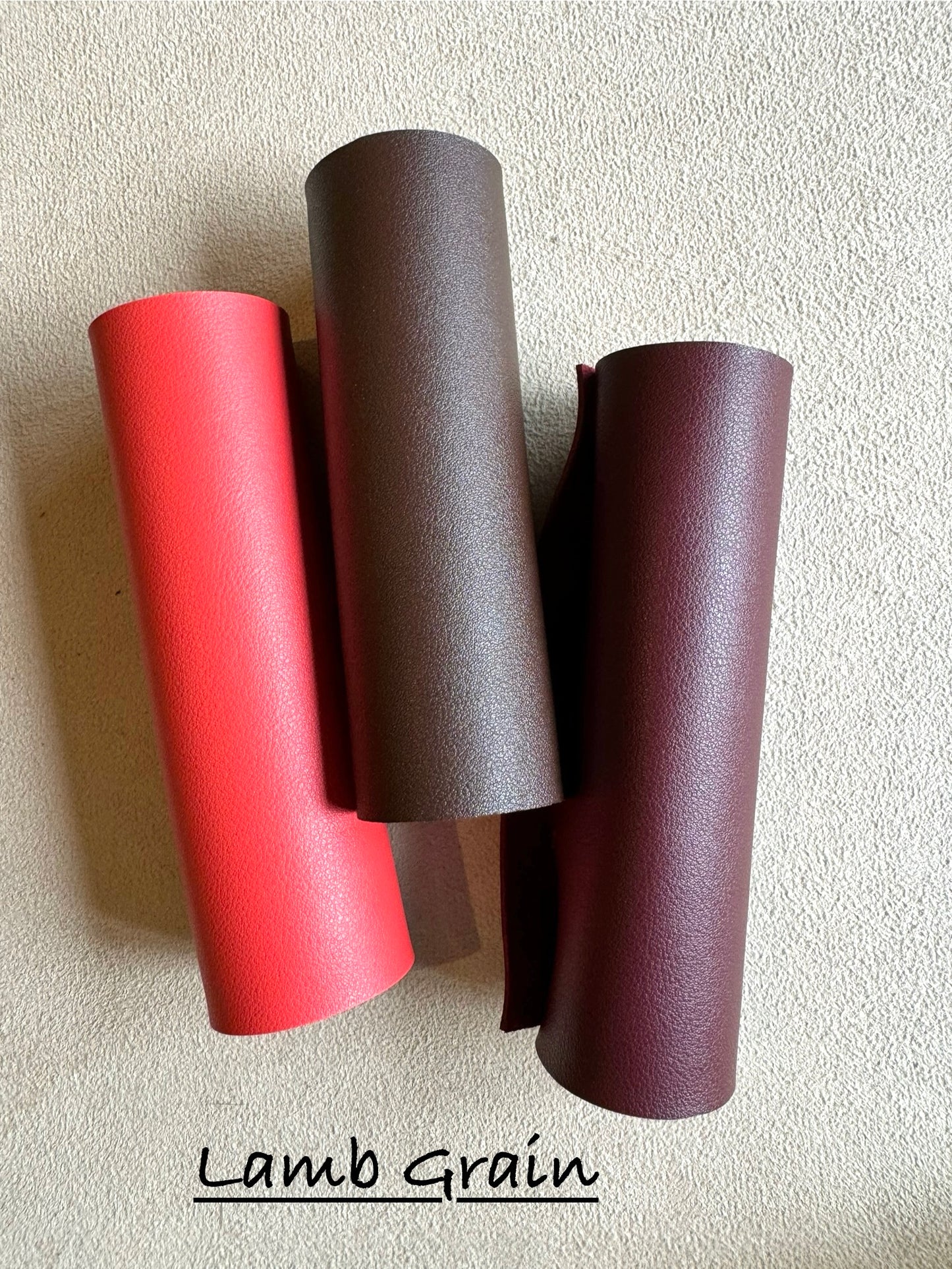 Lamb Grain Faux Leather
