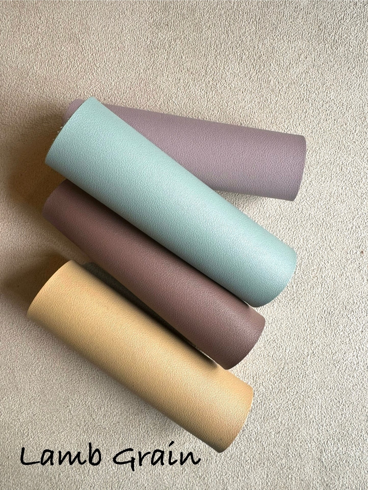 Lamb Grain Faux Leather
