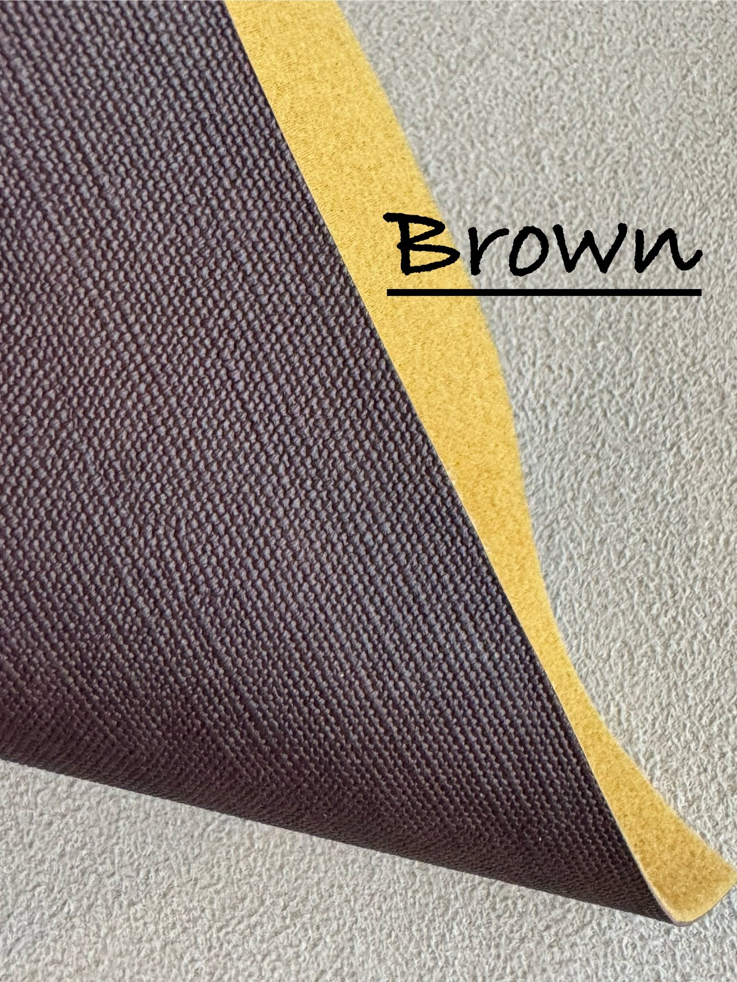 Faux Linen Leather Print