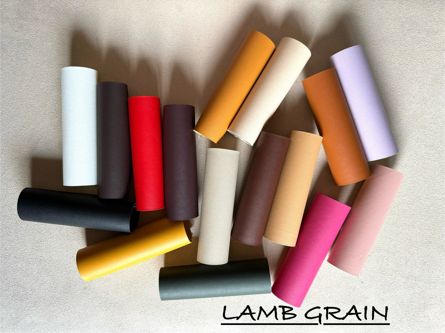 Lamb Grain Faux Leather