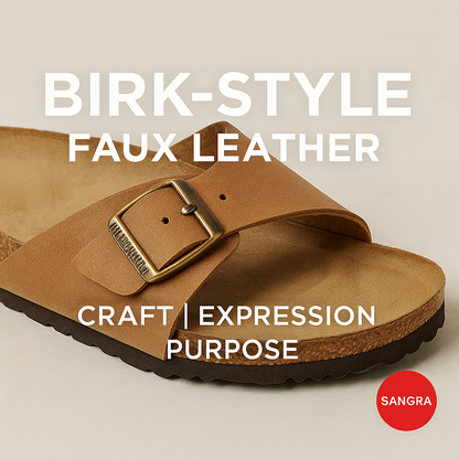 [YARD] Birks-ton Faux Leather | 1.8mm Thick | Built-in Suede Lining | DIY Journal | DIY Crafts