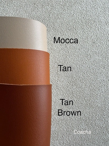 [Yard] COACHA Colored Edge [GILID] Faux Leather | Suede Lining | DIY Crafts, Wallets