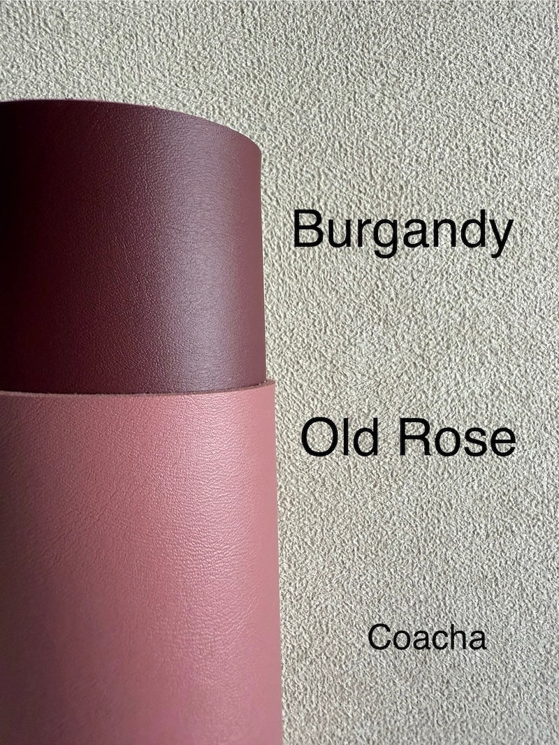 [Yard] COACHA Colored Edge [GILID] Faux Leather | Suede Lining | DIY Crafts, Wallets