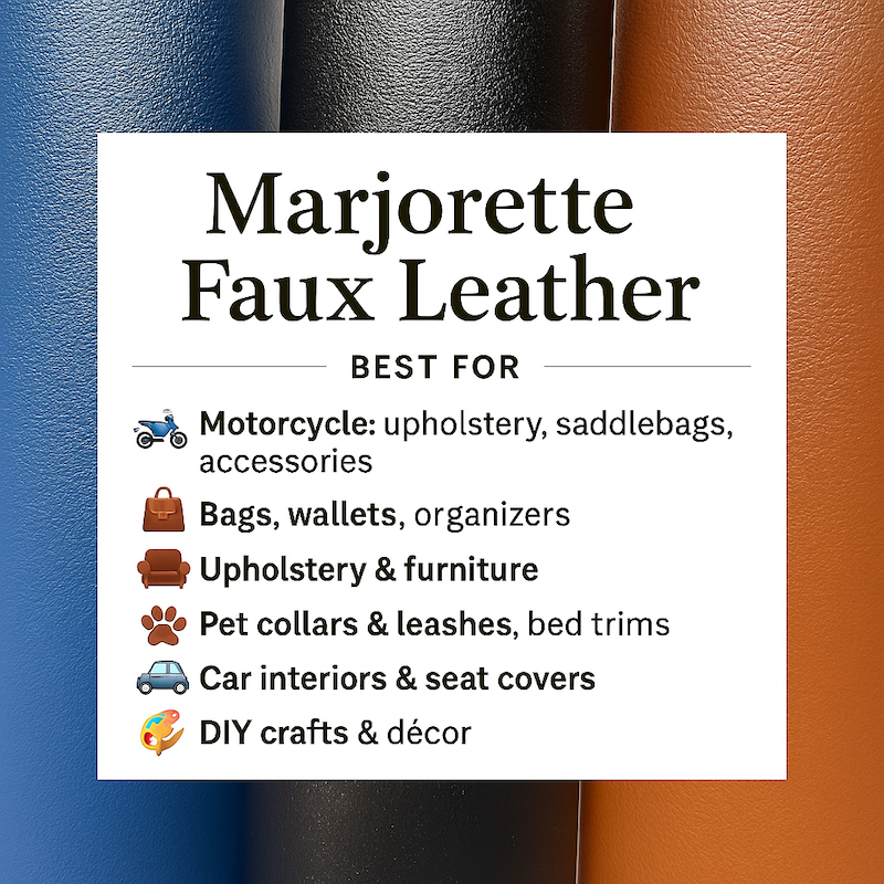 [Yard] Marjorette Faux Leather | Upgrade Paddy |1.3mm |Water-Resistant| DIY Desk Pad | DIY Mouse Pad