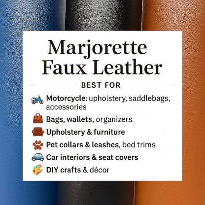 [Yard] Marjorette Faux Leather | Upgrade Paddy |1.3mm |Water-Resistant| DIY Desk Pad | DIY Mouse Pad