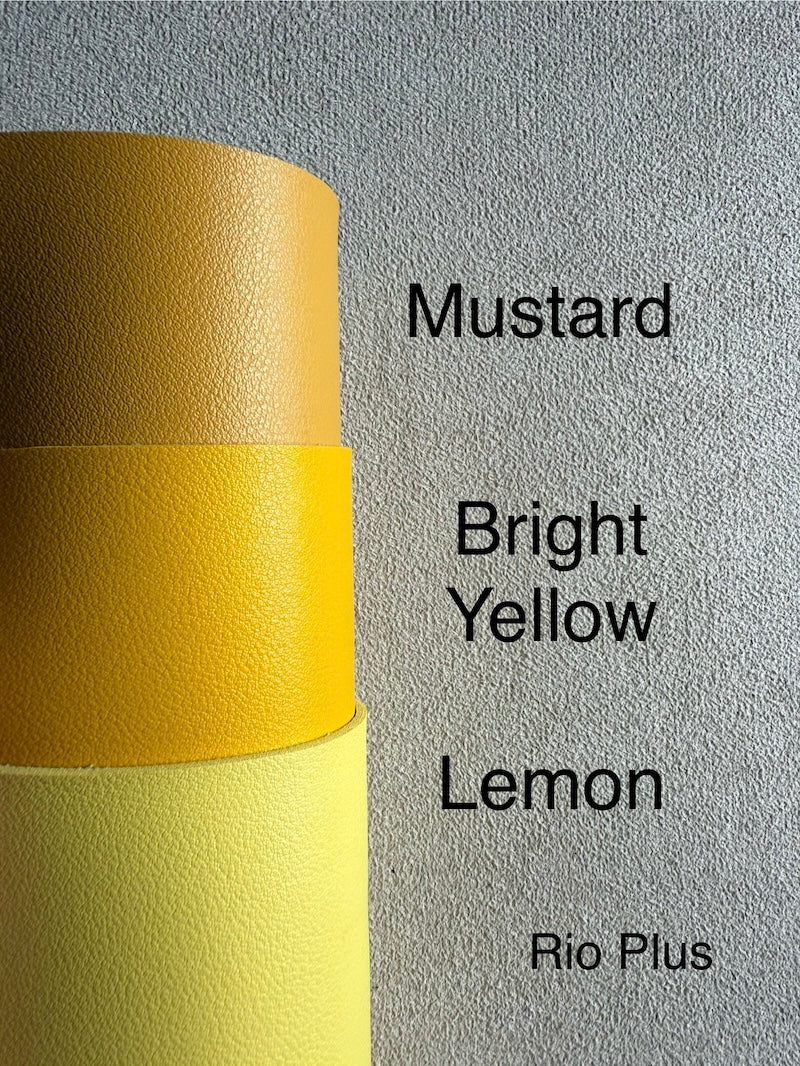 [YARD] Sabina Rio Plus Faux Leather | 1.6mm Thick Vibrant Colors |Velvet Built-In Lining| DIYCrafts