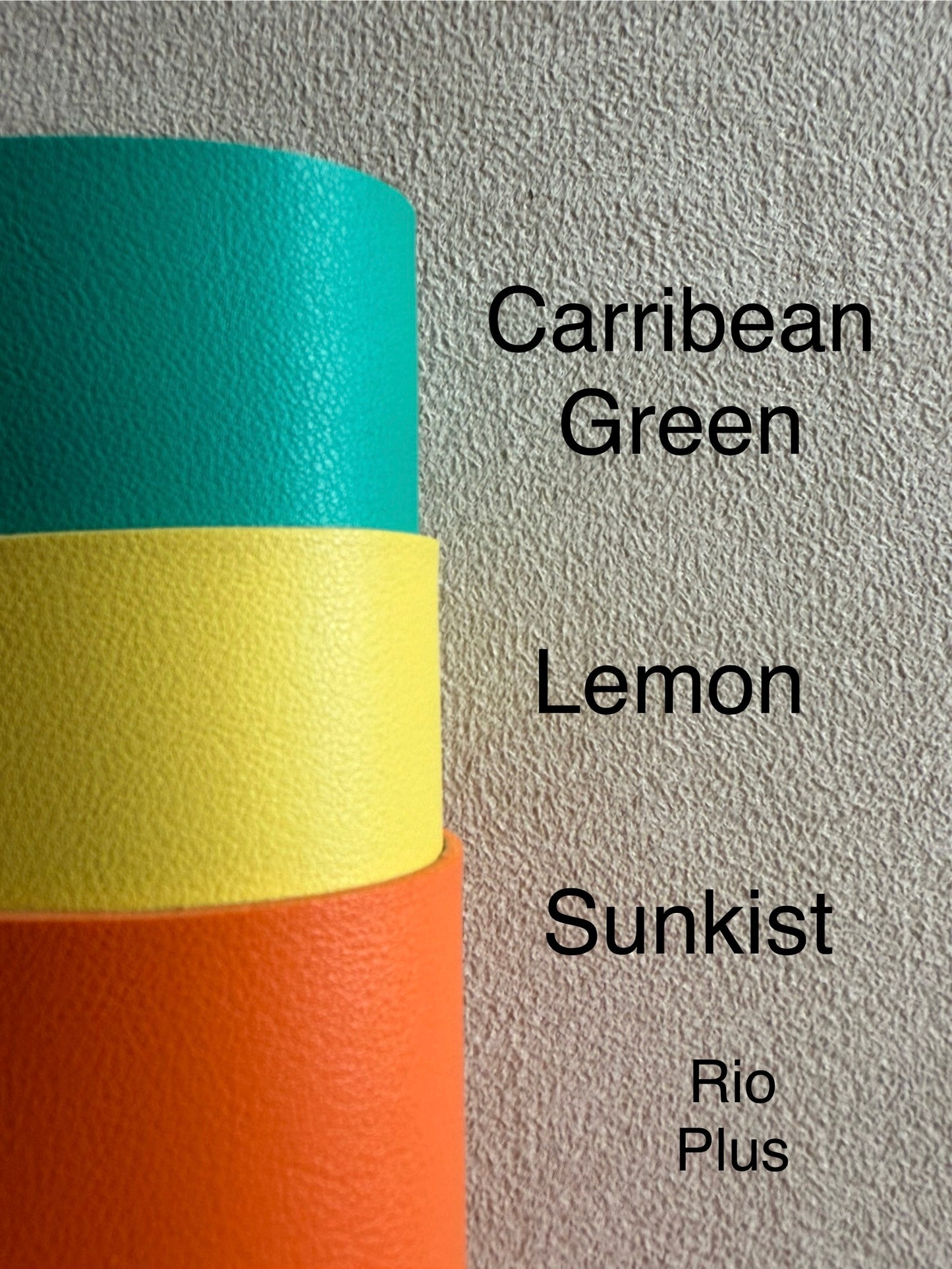 [YARD] Sabina Rio Plus Faux Leather | 1.6mm Thick Vibrant Colors |Velvet Built-In Lining| DIYCrafts