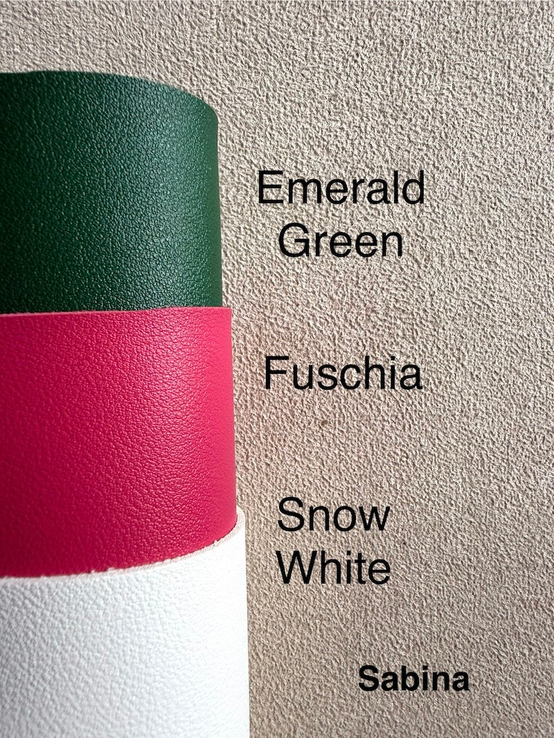 [YARD] Sabina Basic (Part 1) Faux Leather | 1.6mm | Velvet Suede Lining | DIY Crafts | key Chain