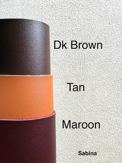 [YARD] Sabina Basic (Part 1) Faux Leather | 1.6mm | Velvet Suede Lining | DIY Crafts | key Chain