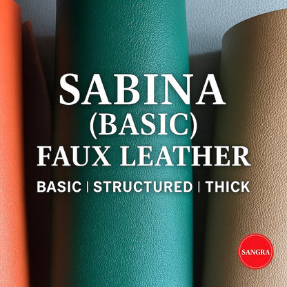 [YARD] Sabina Basic (Part 1) Faux Leather | 1.6mm | Velvet Suede Lining | DIY Crafts | key Chain