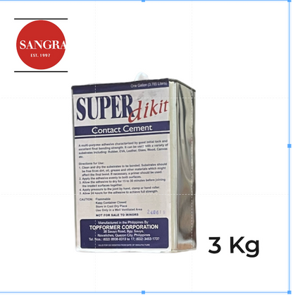 Sangra Super Dikit 3Kg in Tin Can. A GO-TO- Craft-Repair
